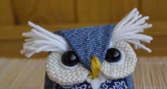 Do-it-yourself owl made of fabric: a simple master class with patterns, templates and detailed explanations