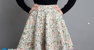 Step-by-step instructions for beginners on creating a straight skirt pattern