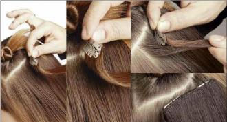 Izrada frizure sa lažnim pramenovima Kako napraviti frizuru od umjetne kose