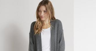 It’s cheaper to make it yourself: a comfortable cardigan in half an hour