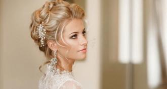 Vjenčane frizure: fotografije najboljih opcija Djevojačka vjenčana frizura