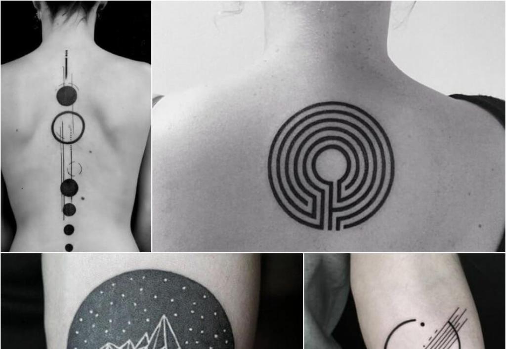 Geometrijske tetovaže Značenje tetovaže geometrijskih oblika