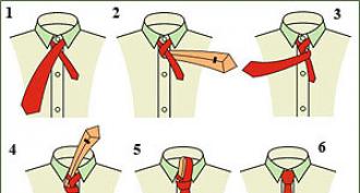 Cum să legați o cravată: instrucțiuni clasice pentru noduri (9 tipuri)