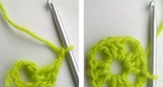 How to crochet a plaid for newborns